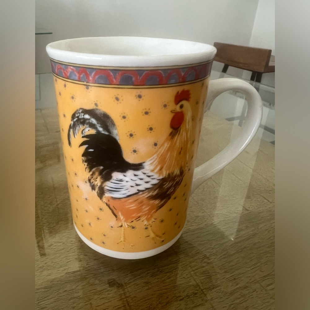 American Atelier at Home Rooster Stoneware Coffee Mug